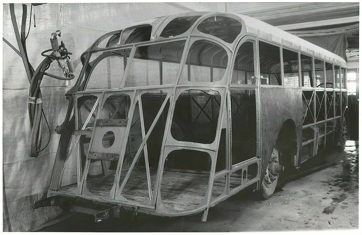 Scania Vabis Buss karosstillverkning
